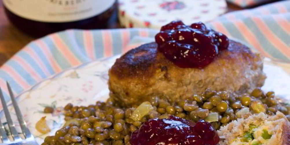 Как приготовить рисово-мясные зразы с чечевичным гарниром