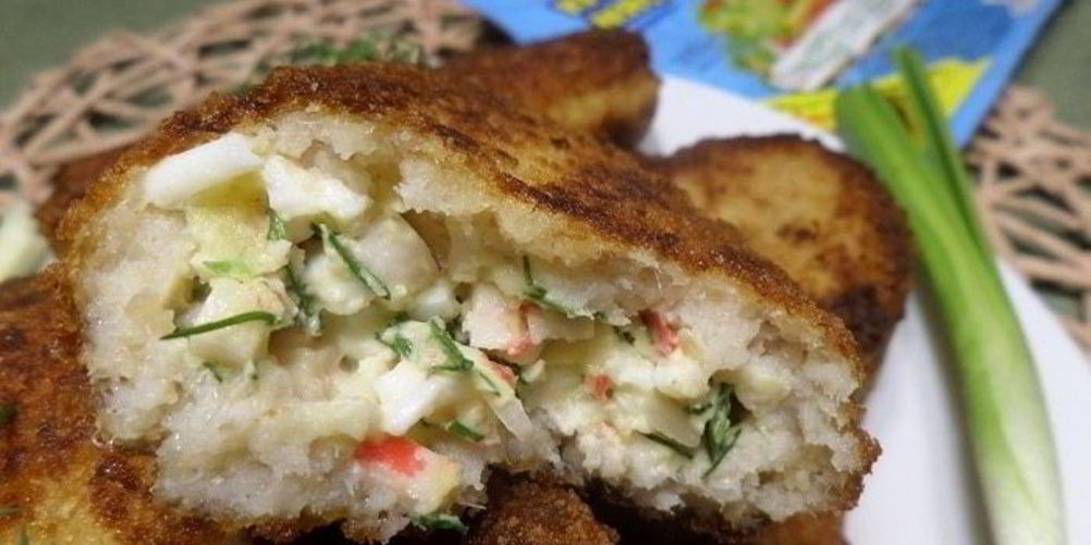 Как приготовить рыбные зразы с крабовым мясом