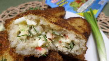 Рецепт Рыбных зраз с крабовым мясом