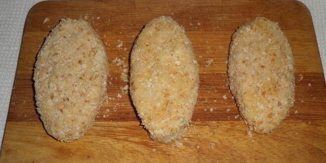 Рецепт рыбных зраз с крабовым мясом