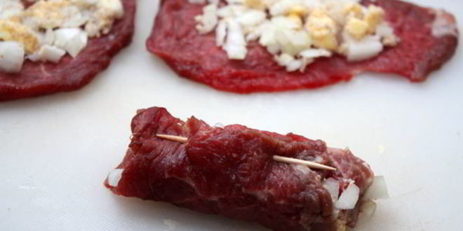 Рецепт зраз из говядины по-варшавски