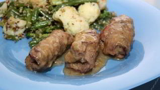 Рецепт Зраз из говядины с начинкой из сухарей по-варшавски