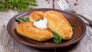 Рецепт Зраз из картофеля с мясным фаршем