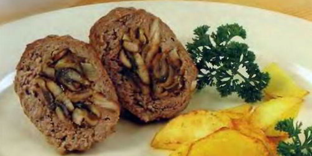 Как приготовить зразы из свиного окорока с грибами