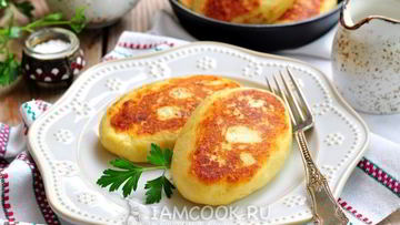 Рецепт Зраз картофельных с капустой