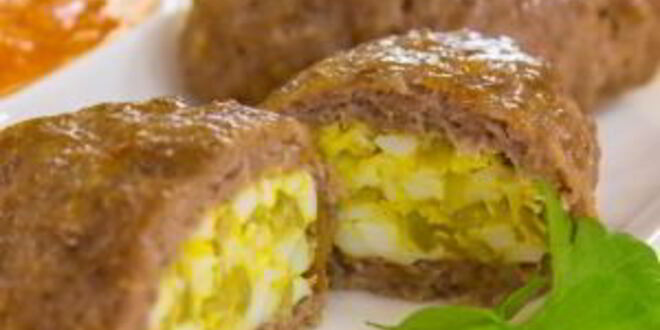 Рецепт зраз мясных с яйцом и луком