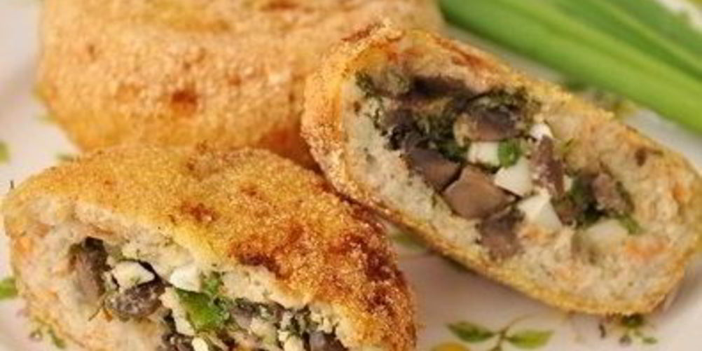 Как приготовить зразы рыбные с грибами
