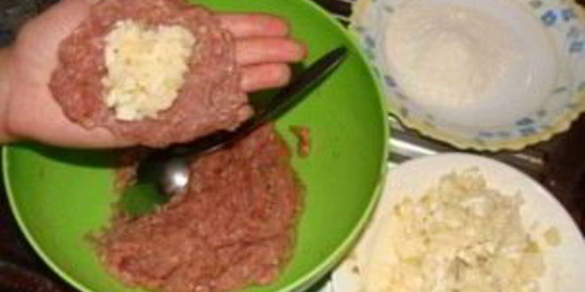 Рецепт зраз с рисом и яйцом