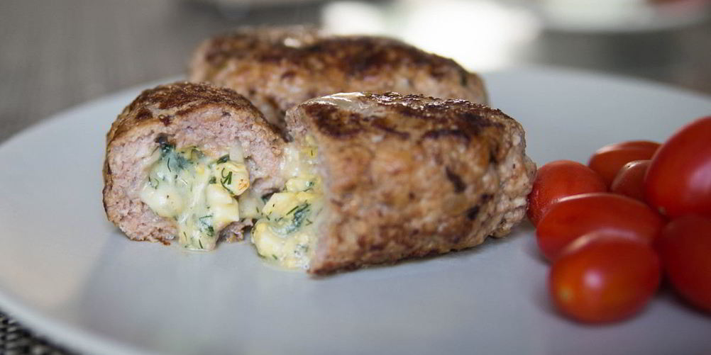 Как приготовить зразы с сыром и зеленью