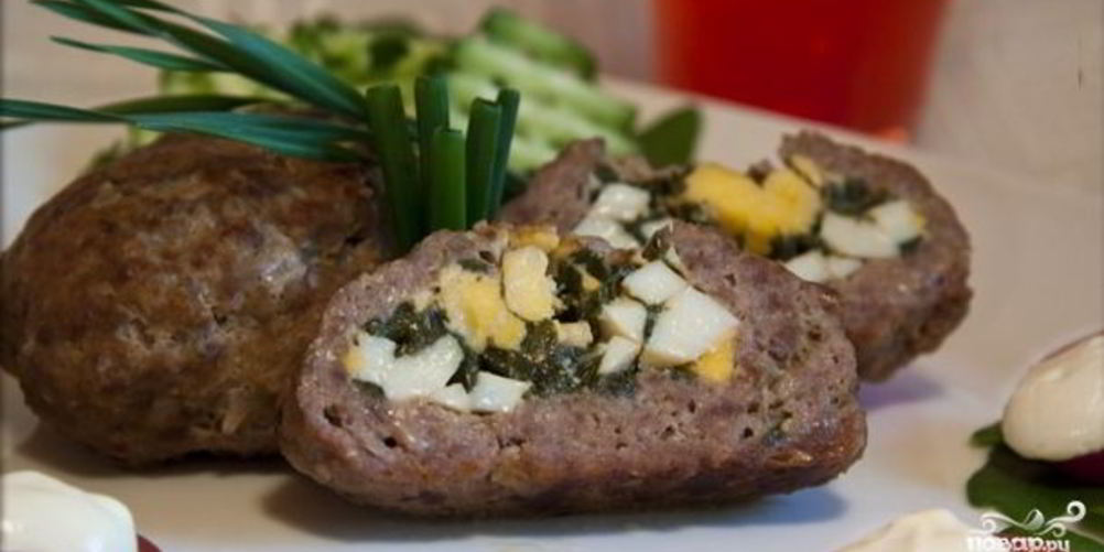 Как приготовить зразы с зеленым луком