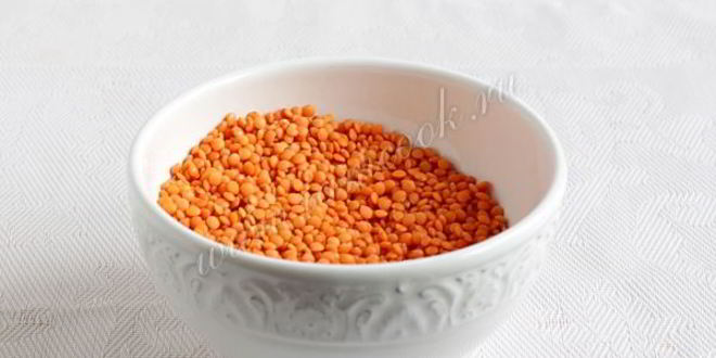 Рецепт чечевичной каши