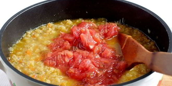Рецепт чечевичной каши
