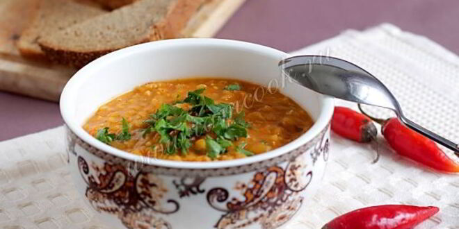 Рецепт чечевичной каши