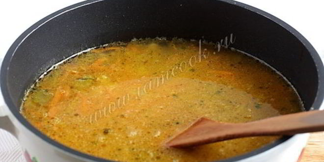 Рецепт чечевичной каши