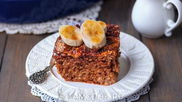 Рецепт Геркулесовой каши в духовке