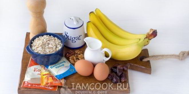 Рецепт геркулесовой каши в духовке