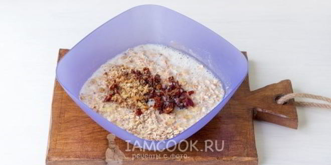 Рецепт геркулесовой каши в духовке