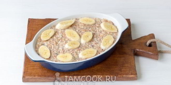 Рецепт геркулесовой каши в духовке