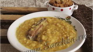 Рецепт Гороховой каши в мультиварке