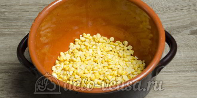 Рецепт гороховой каши
