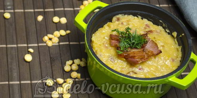 Рецепт гороховой каши
