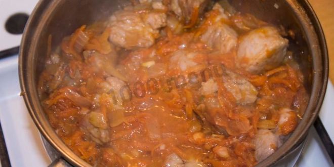 Рецепт гречки по купечески со свининой