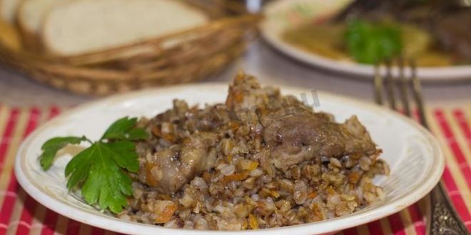 Рецепт гречки по купечески со свининой
