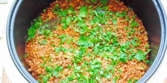 Рецепт гречки по-купечески в мультиварке со свининой