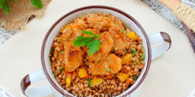 Рецепт гречки по-купечески в мультиварке со свининой