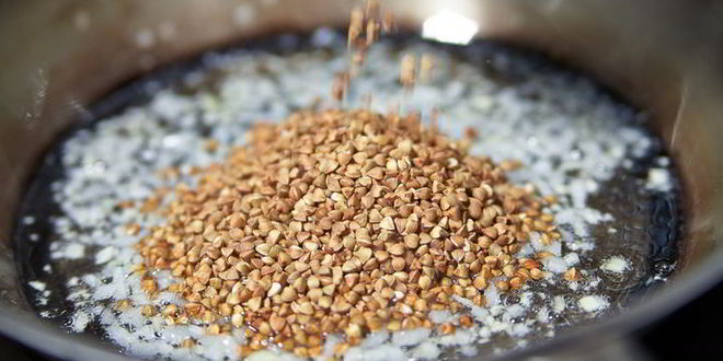 Рецепт гречки с белыми грибами и шампиньонами