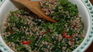 Рецепт Гречки с чили и шпинатом