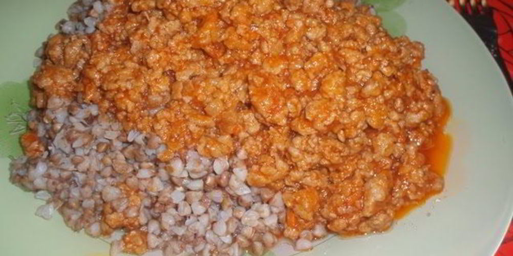 Как приготовить гречку с фаршем на сковороде