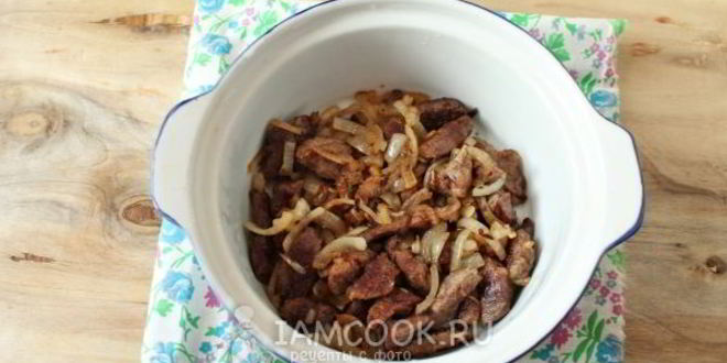 Рецепт гречки с говядиной в духовке