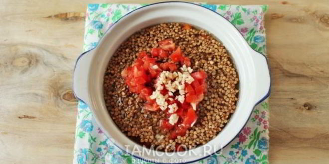 Рецепт гречки с говядиной в духовке