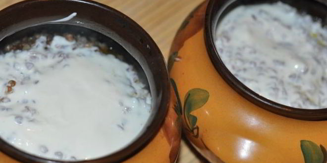 Рецепт гречки с грибами в горшочке