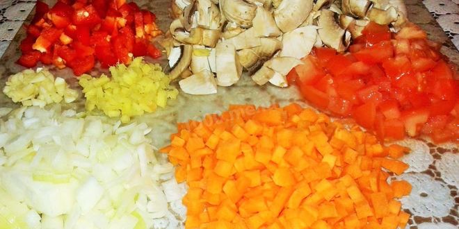 Рецепт гречки с грибами в микроволновке