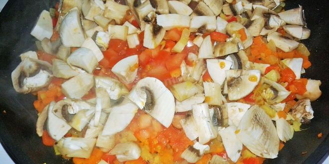 Рецепт гречки с грибами в микроволновке