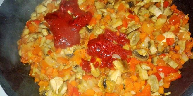 Рецепт гречки с грибами в микроволновке