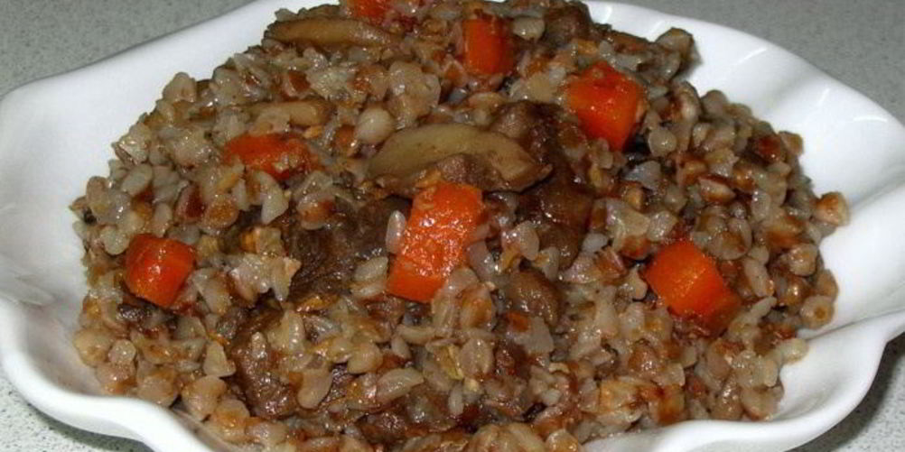 Как приготовить гречку с грибами