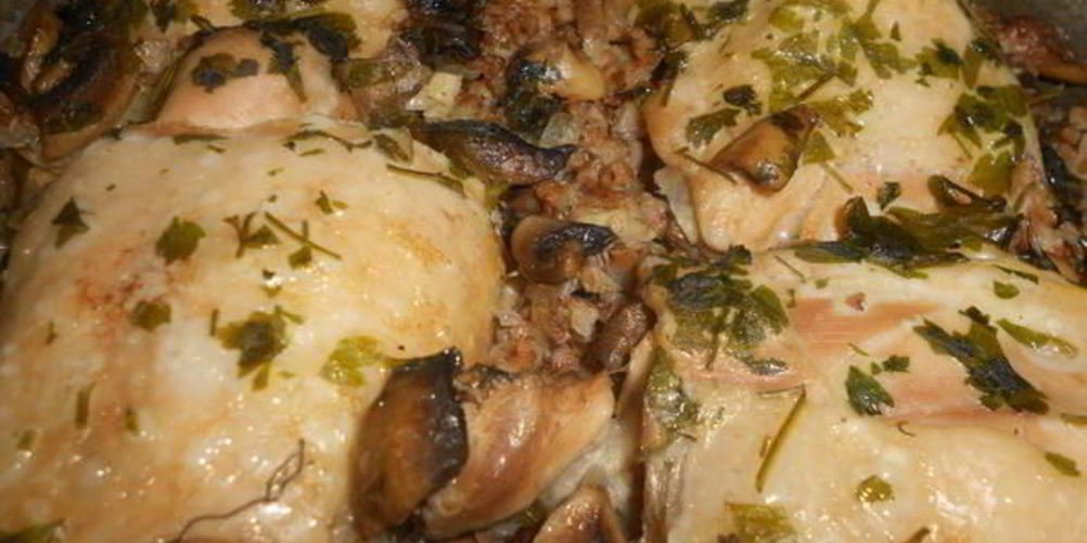 Как приготовить гречку с курицей, томленные в духовке