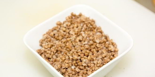 Рецепт гречки с луком и вешенками