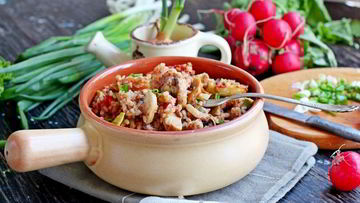 Рецепт Гречки с овощами