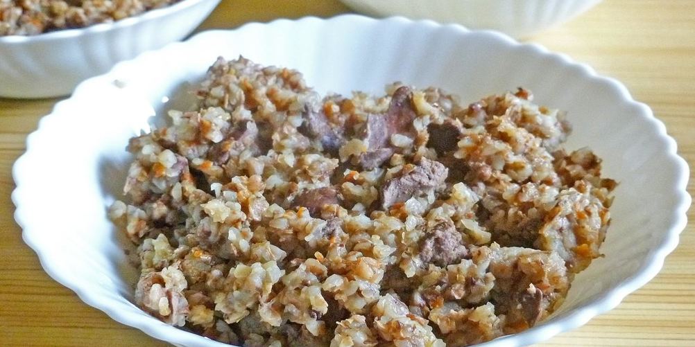 Как приготовить гречку с печенью в мультиварке