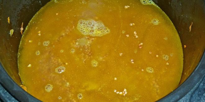 Рецепт гречки с печенью в мультиварке