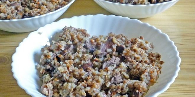 Рецепт гречки с печенью в мультиварке