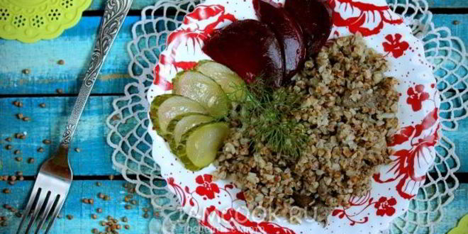 Рецепт гречки с печенью