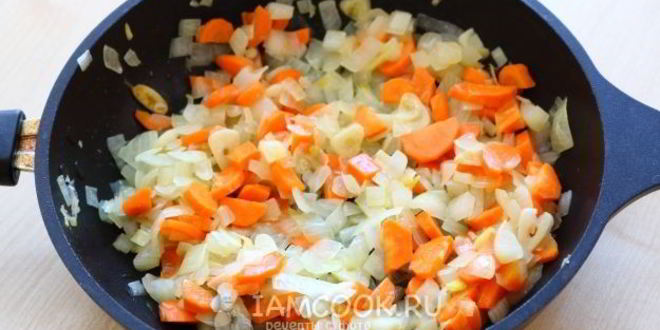 Рецепт гречки с тушенкой в сковороде