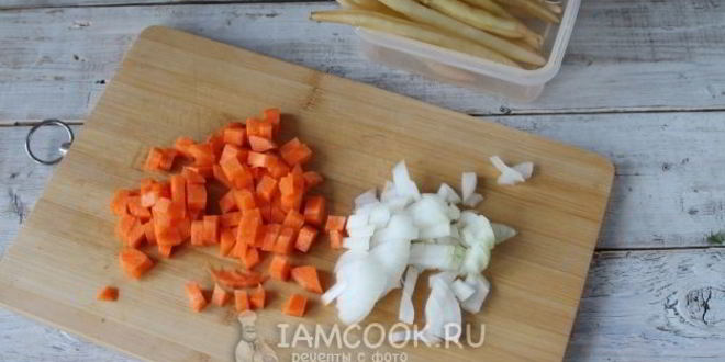 Рецепт гречки со стручковой фасолью