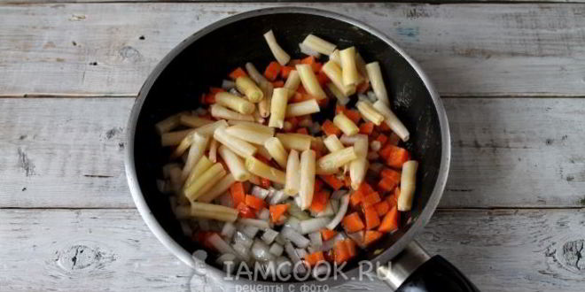 Рецепт гречки со стручковой фасолью