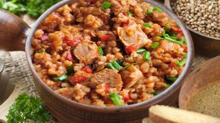 Рецепт Гречки в горшочках с овощами